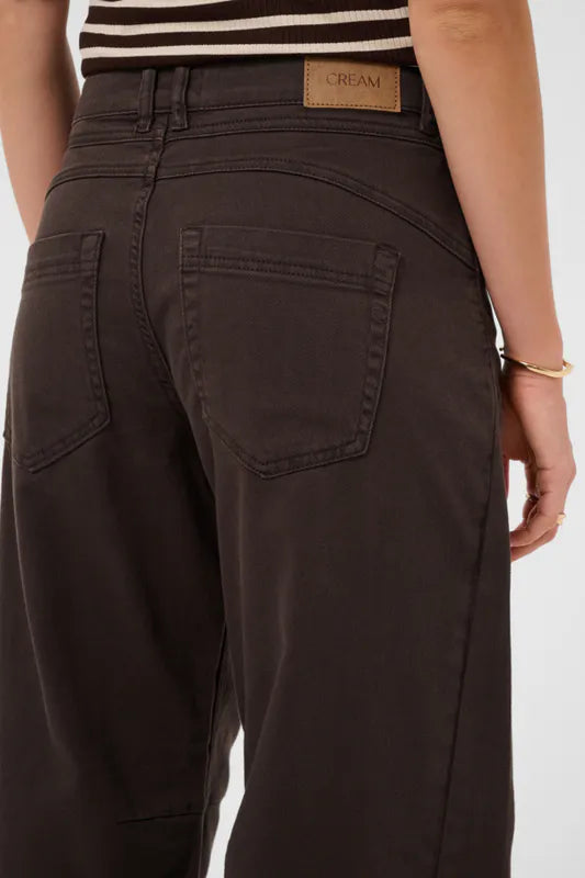 Djuli Barrel Jeans – Cream