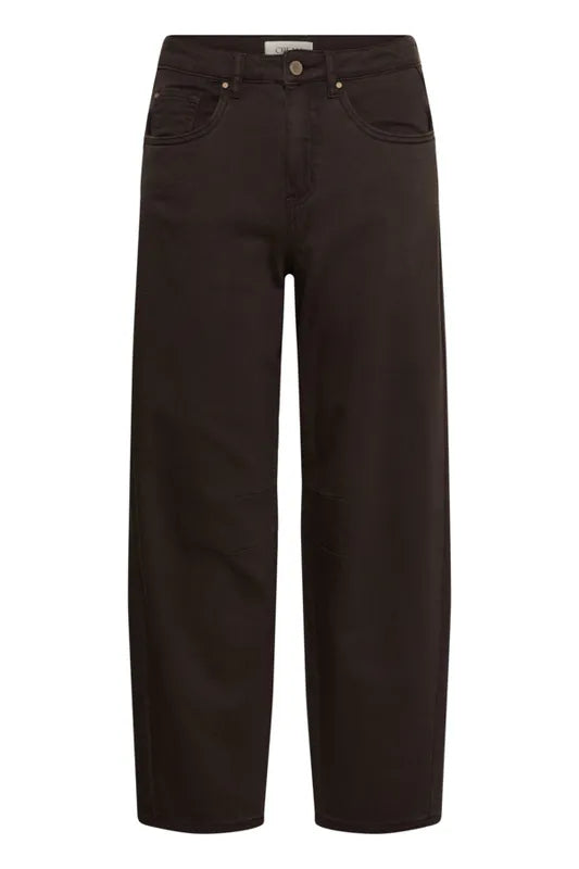 Djuli Barrel Jeans – Cream