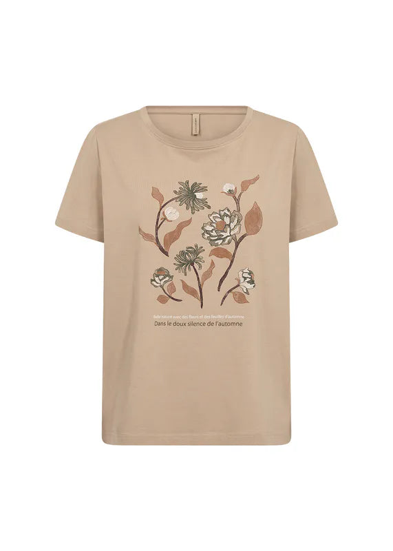 Rina 30 T-skjorte fra Soyaconcept – beige