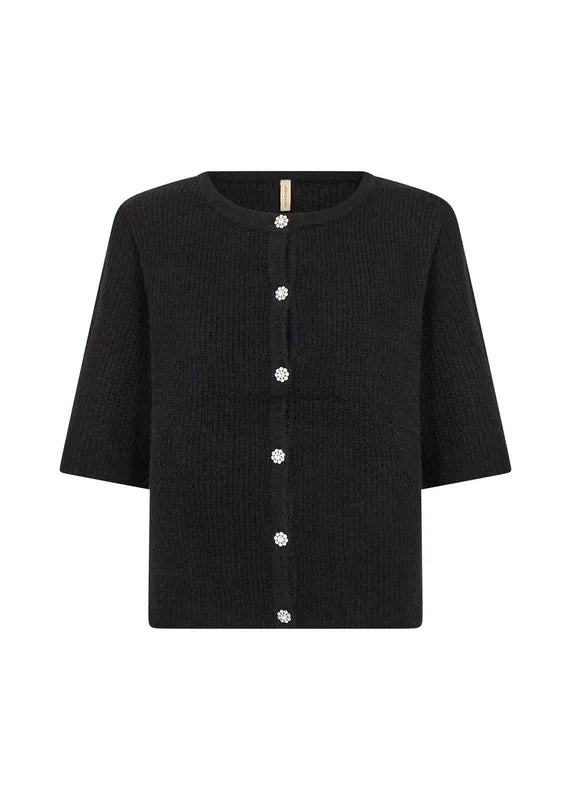 Avalon 2 cardigan fra SoyaConcept – sort
