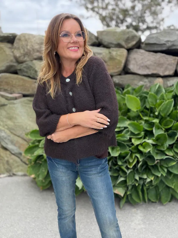 Lulu cardigan – Mole Melange – Freequent