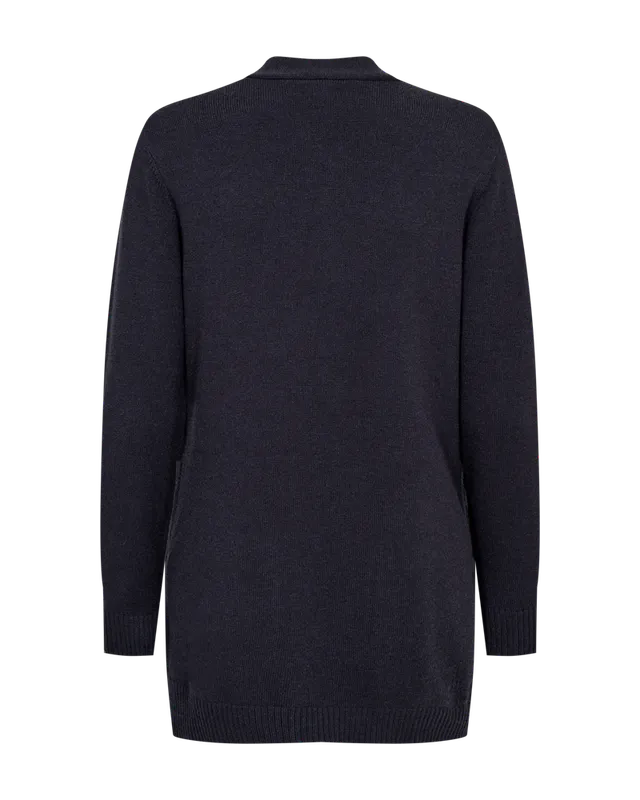Agnes cardigan fra Freequent – marineblå