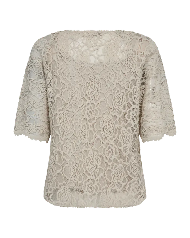 Mally blondebluse fra Freequent – Moonbeam
