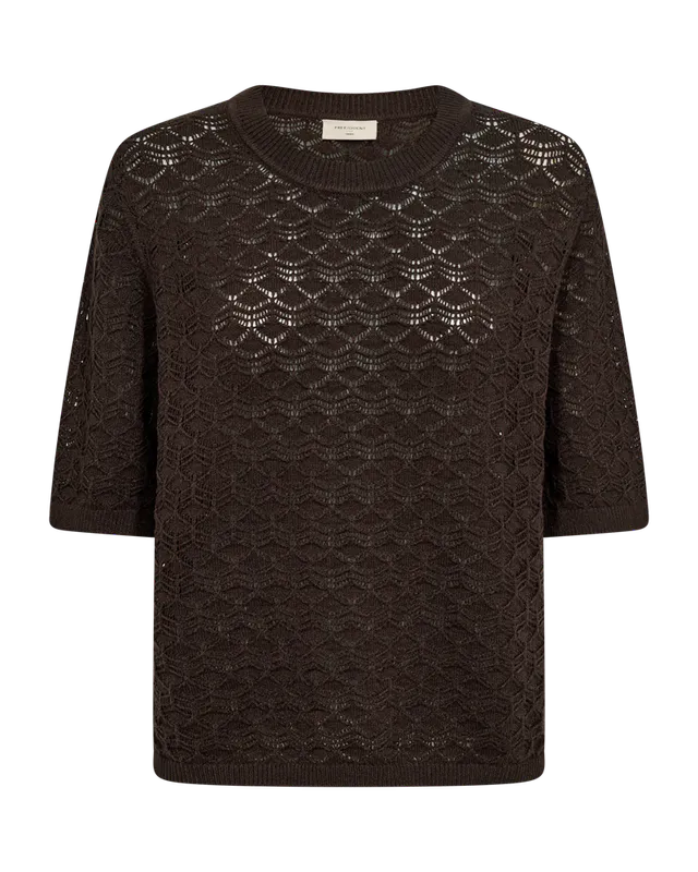 Clarry hullstrikket genser fra SoyaConcept – Mole